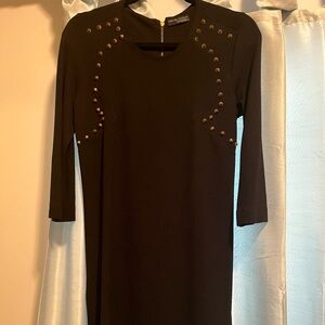 Studded Black Size Medium Dress